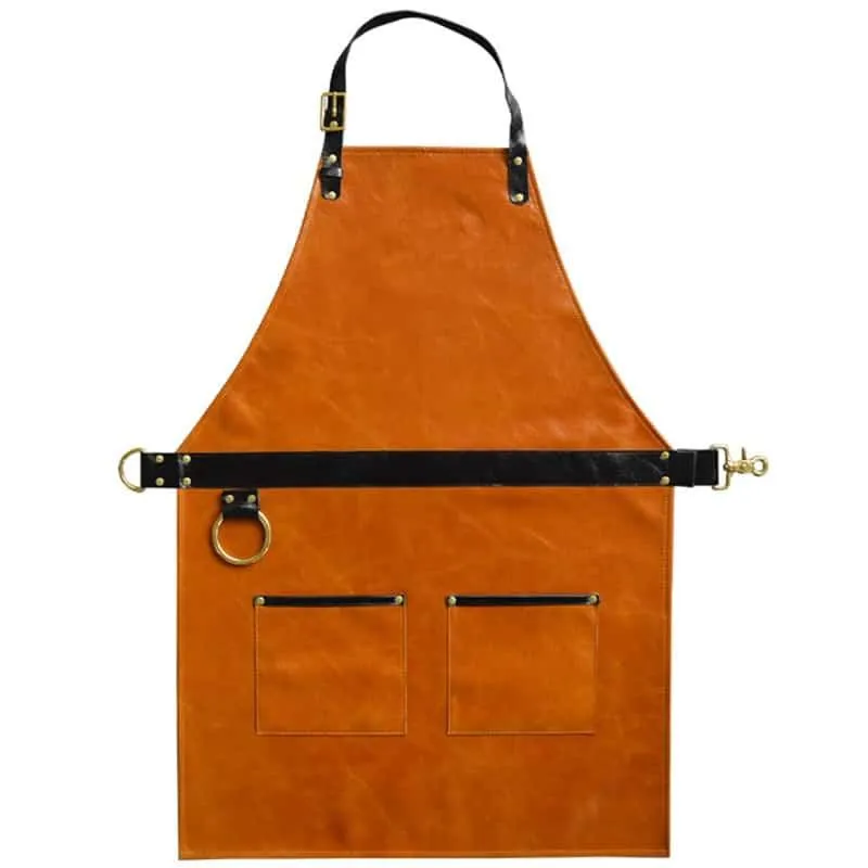 Unisex Leather Apron for Kitchen
