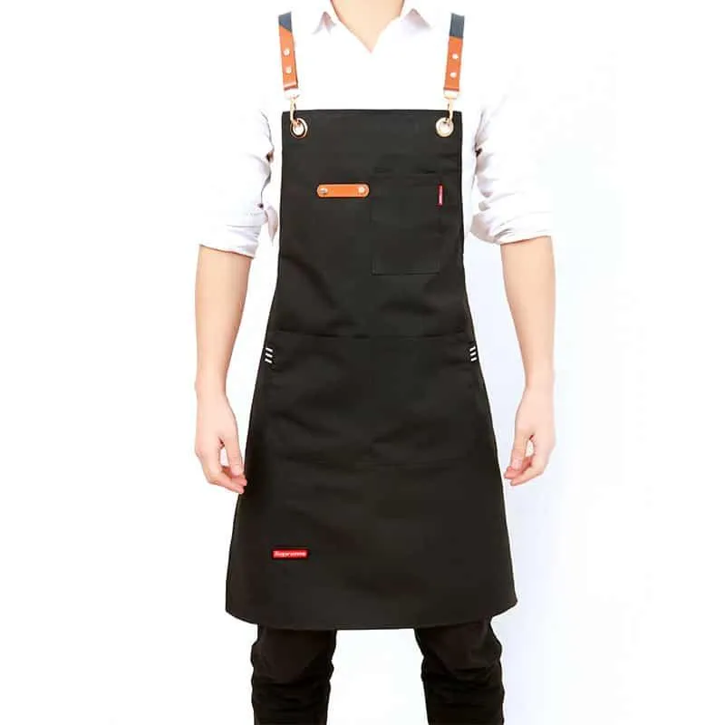 Unisex Solid Canvas Apron