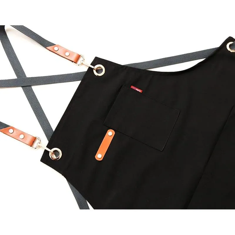 Unisex Solid Canvas Apron